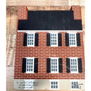 The Cats Meow Hagerstown Series Miller House Wooden Shelf Decor 1988